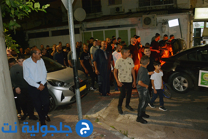 مسيرة التكبير ليلة عيد الاضحى في جلجولية